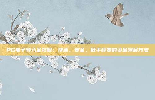 PG电子转入全攻略：快速、安全、低手续费的资金转移方法