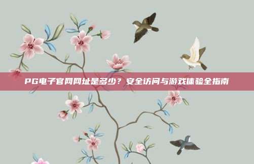 PG电子官网网址是多少?安全访问与游戏体验全指南