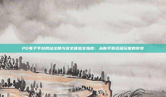 PG电子平台网址注册与安全体验全指南:从新手到资深玩家的转变