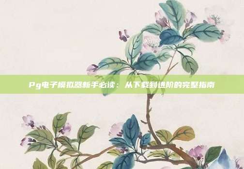 Pg电子模拟器新手必读：从下载到进阶的完整指南